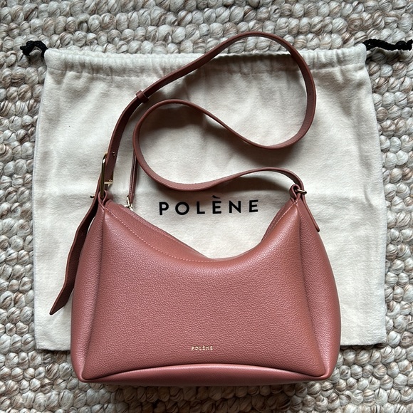 Polene Handbags - POLENE UMI IN BLUSHED ROSE W/DUSTBAG